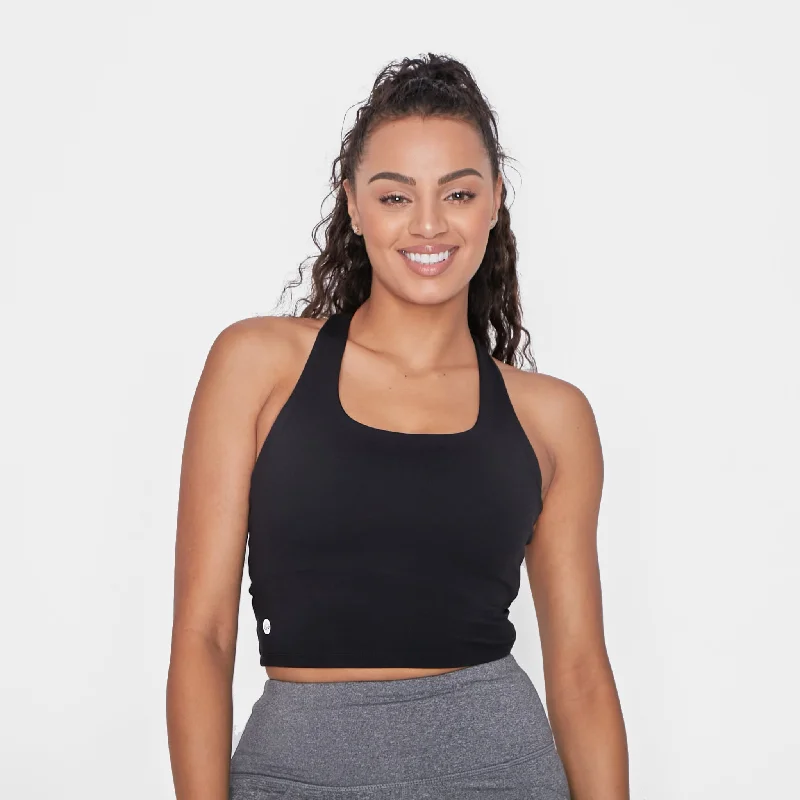 Harmony Crop Top - Black