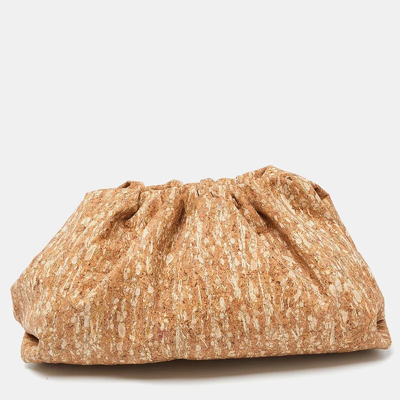 Bottega Veneta  Leather The Cork Pouch Clutch Stylish Totes, Special Discounts