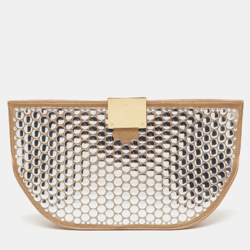 Burberry  Satin Studded Olympia Clutch Must-Have Bags, Big Discounts