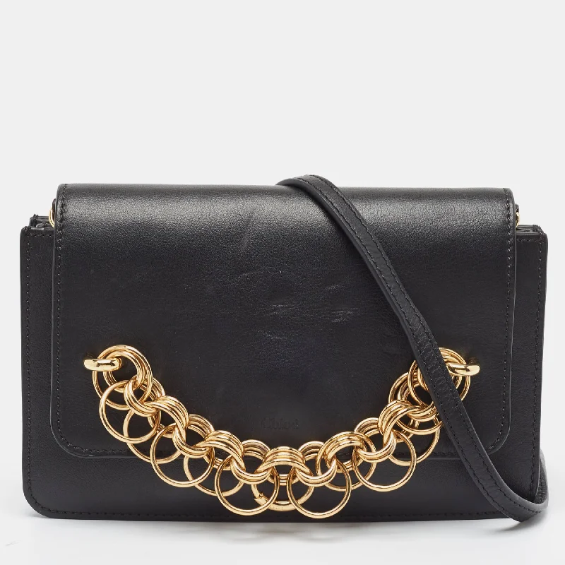 Chloe  Leather Drew Bijou Clutch Handbag Deals You'll Love