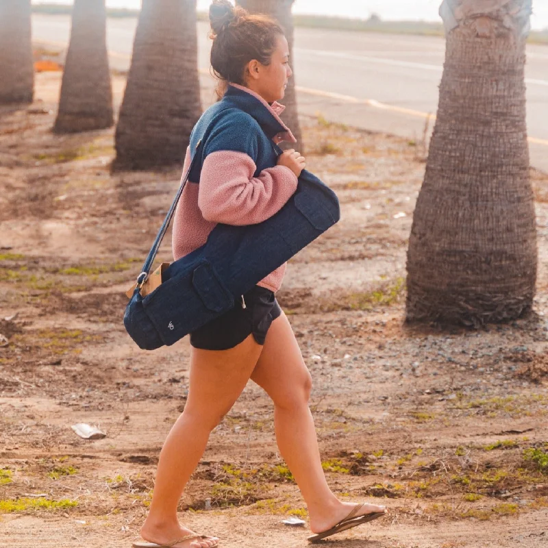 Denim Organic Yoga Mat Bag