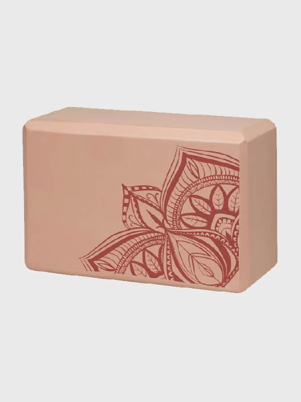 Gaiam Printed Yoga Block