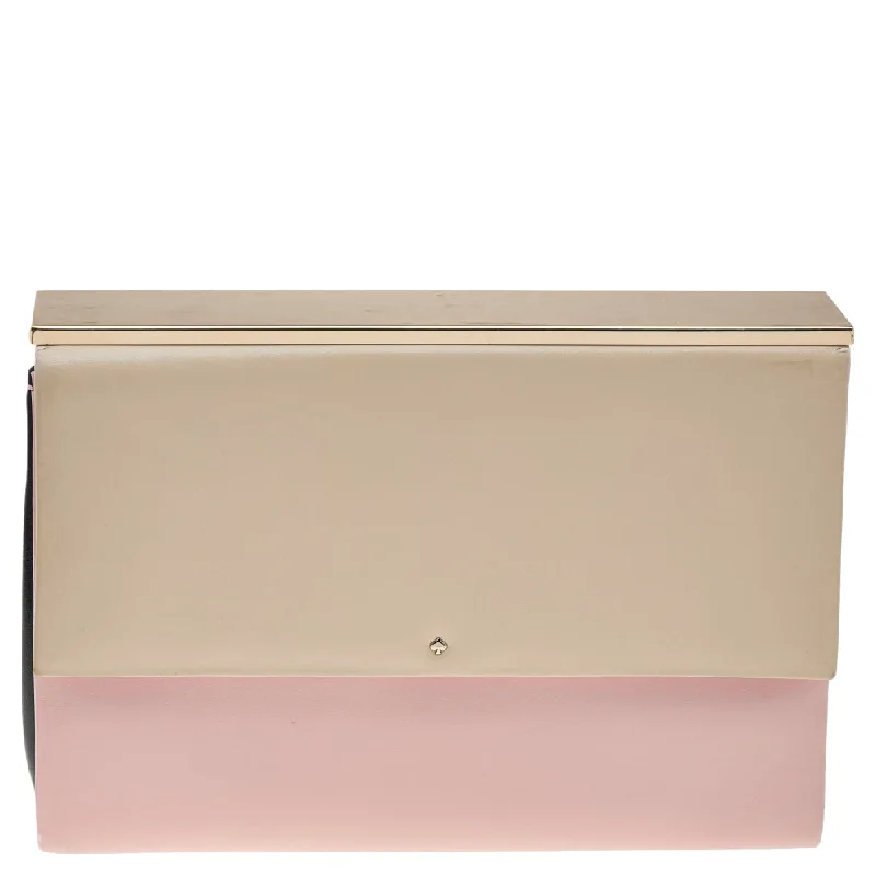 Kate Spade color Leather Frame Clutch The Best Handbag Offers Are Here