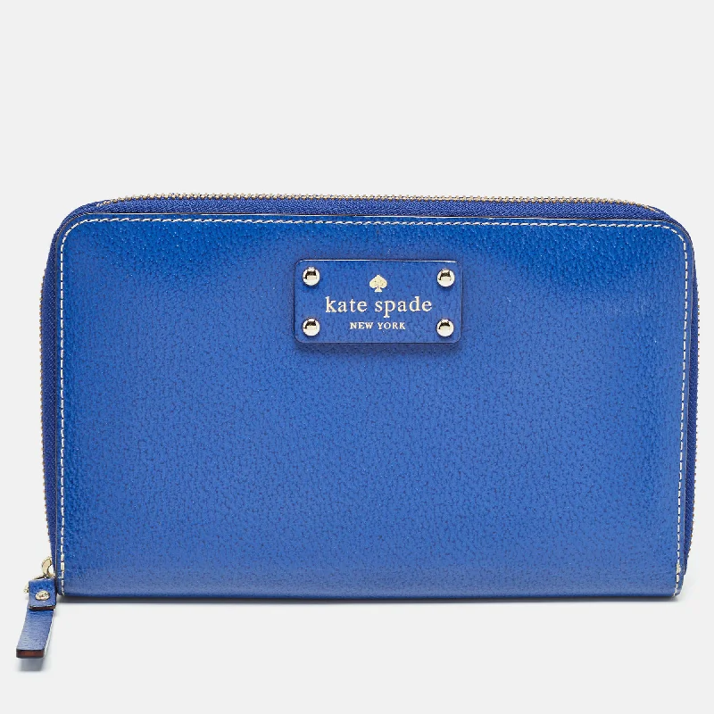 Kate Spade Leather Zip Organizer Clutch Designer-Inspired Bags, Best Prices