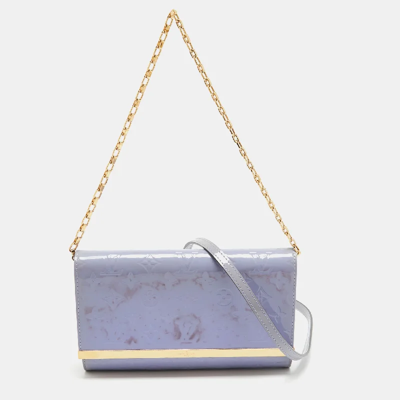 Louis Vuitton Lilac Monogram Vernis Ana Clutch Bag Everyday Bags At Wallet-Friendly Prices