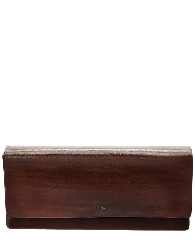 Max Mara Leather Clutch Fashion Bags With Huge Discounts