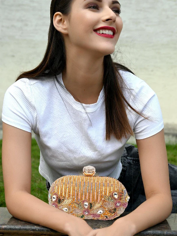 Odette Women Mustard Yellow Graceful Clutch Chic And Affordable Bags – Grab Yours Today Odette Women Mustard Yellow Graceful Clutch Chic And Affordable Bags – Grab Yours Today
