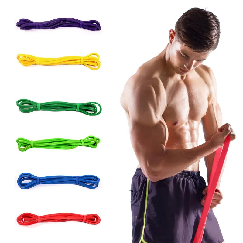 Resistance Loop Bands Elastic Band Equipment Gum For Fitness Training,Pull Rope Rubber Bands Sports Yoga Exercise Gym Expander