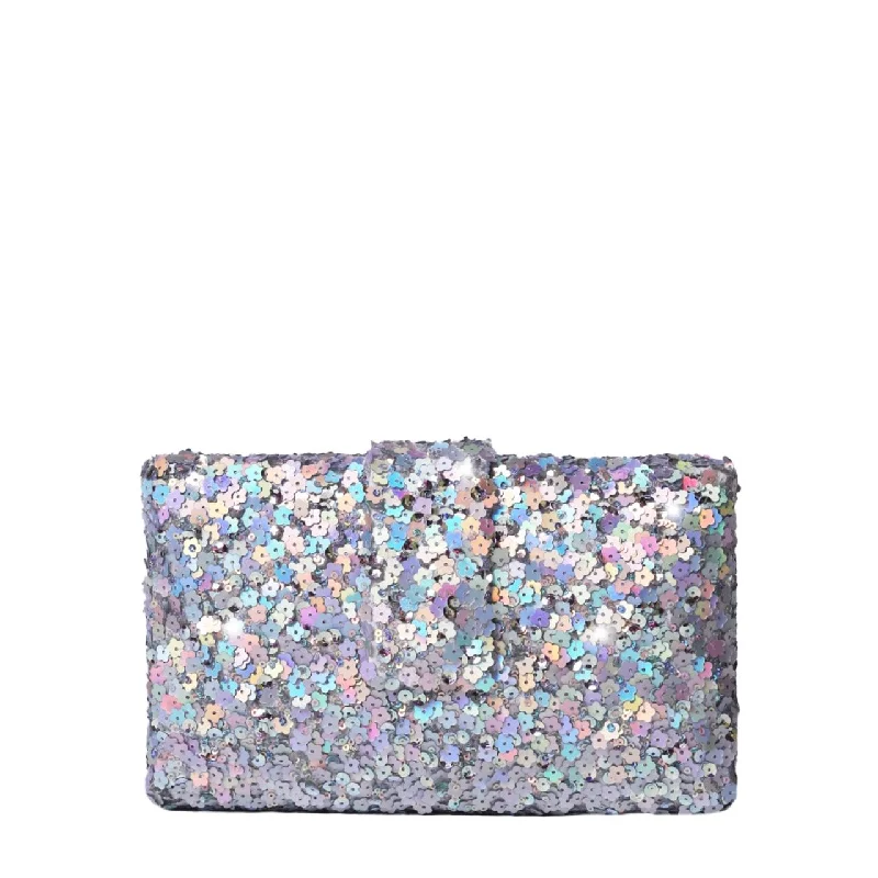 Silver Sparks 2.0 Kitsch Clutch Limited-Stock Bag Clearance – Grab Your Favorite Now Silver Sparks 2.0 Kitsch Clutch Limited-Stock Bag Clearance – Grab Your Favorite Now