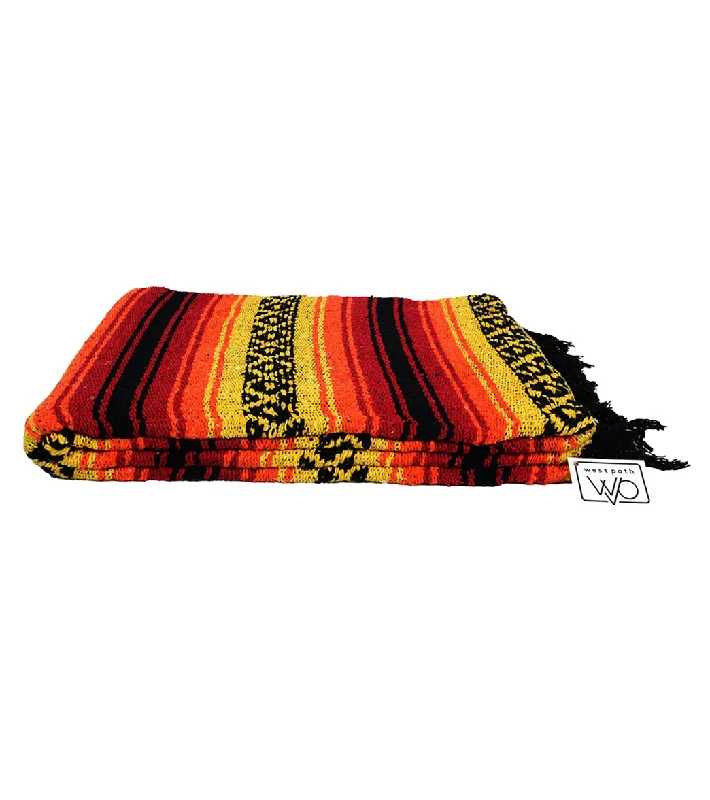 West Path Heavy Weight Falsa Mexican Yoga Blanket