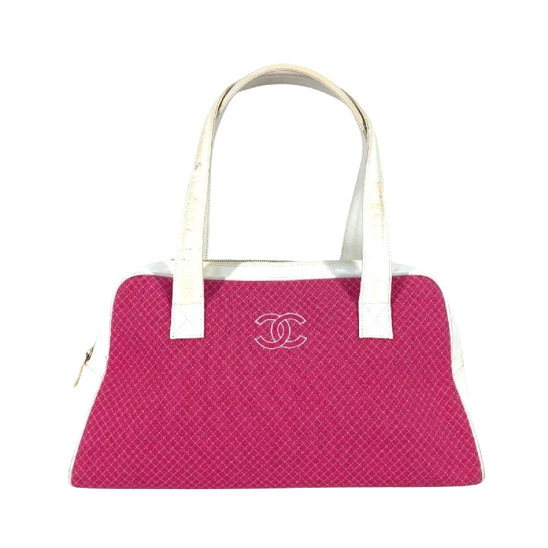 Chanel Coco Mark  Canvas Shoulder Bag (Pre-Owned) Shoulder Bags, Crossbody Bags, And More On Sale