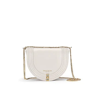 Cleo Vitello 8" - Cream The Ultimate Sale On Must-Have Handbags