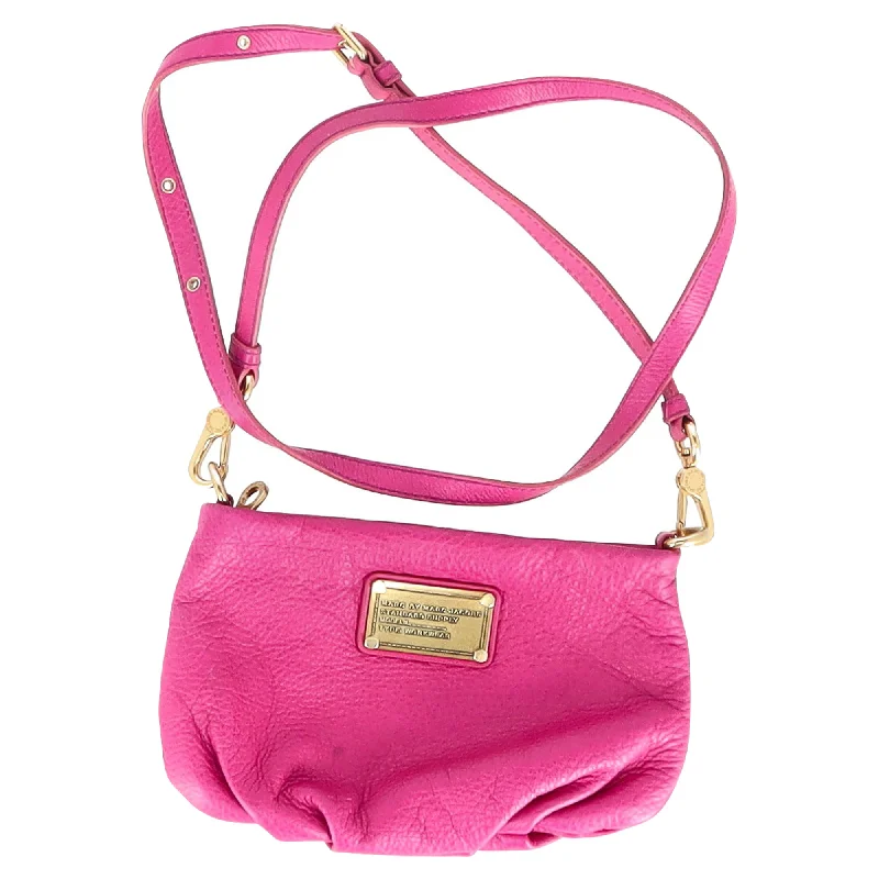 Marc by Marc Jacobs Classic Q Percy Crossbody Bag in Pink Leather Fashion-Forward Bags At Limited-Time Offers Marc by Marc Jacobs Classic Q Percy Crossbody Bag in Pink Leather Fashion-Forward Bags At Limited-Time Offers
