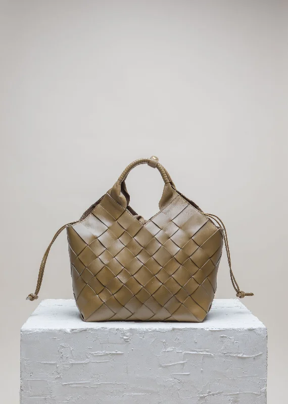 MISU L Ecru Olive Shoulder Bag Trendy Purses At Unbeatable Discounts