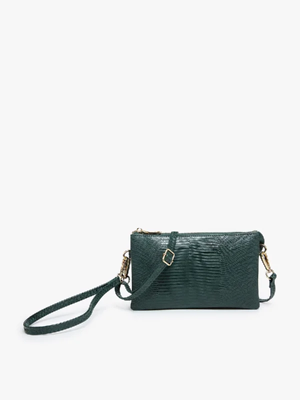 Riley Vegan Lizard Crossbody Iconic Handbags At Budget-Friendly Prices