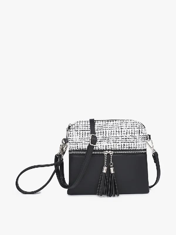 Tara Vegan Tweed Crossbody Elegant Purses At Clearance Prices