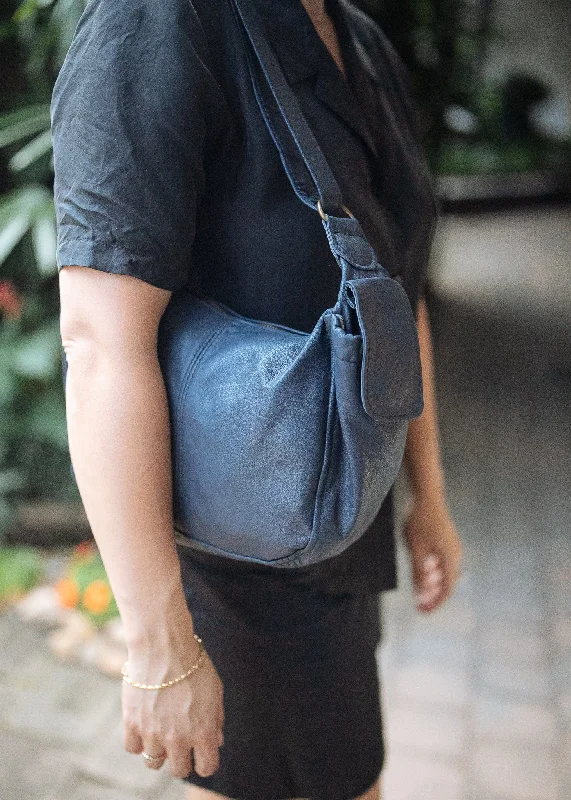 The Faye Bag - Navy Blue Luxury Totes, Affordable Prices