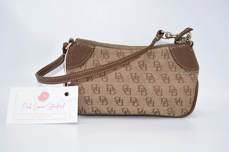 Dooney & Bourke Signature Canvas Wristlet Trendy & Timeless Bags, Now On Sale