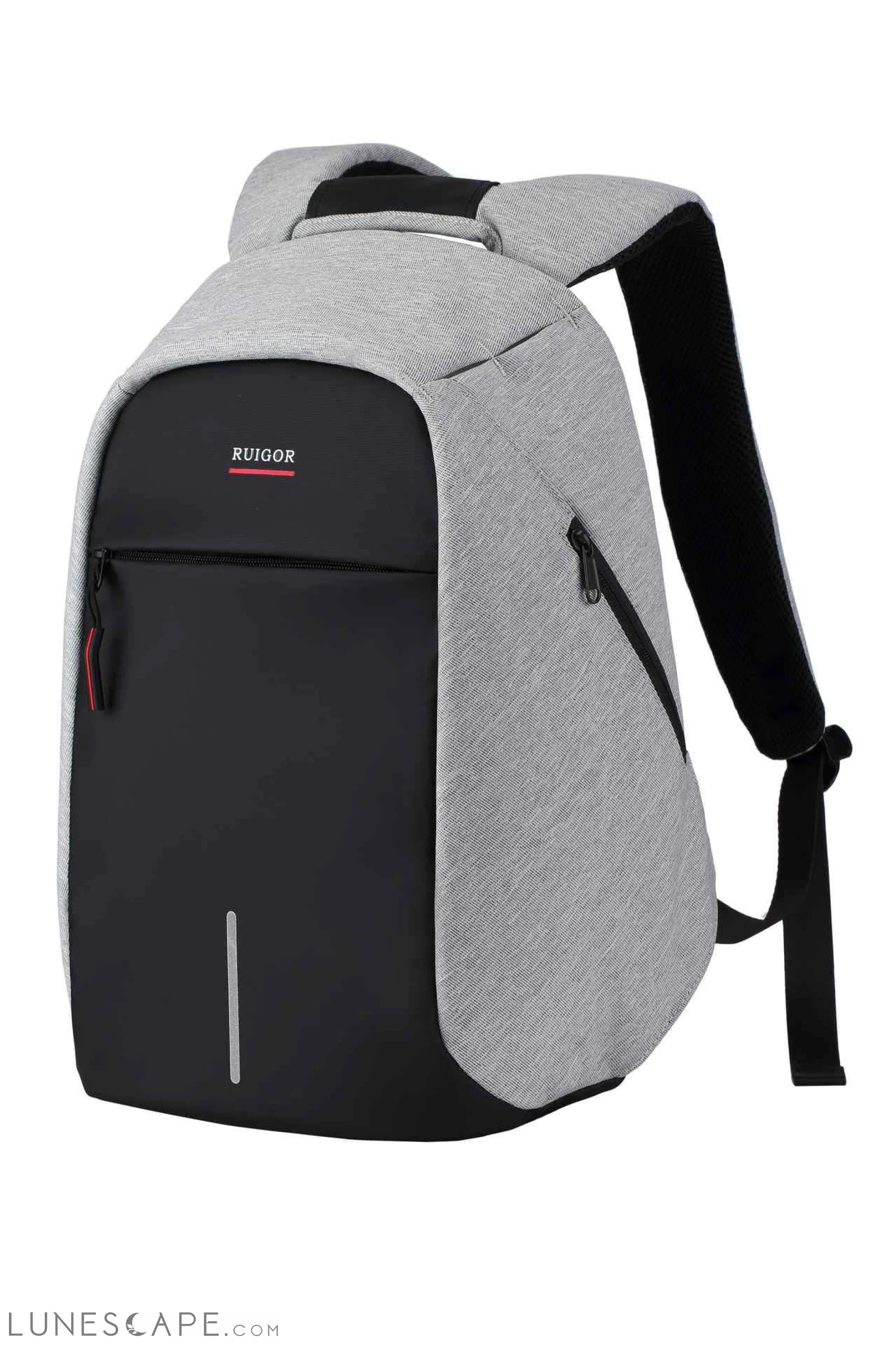 Anti-Theft Laptop Backpack (Grey/Black) - RUIGOR Grab Stylish Bags Before They Sell Out