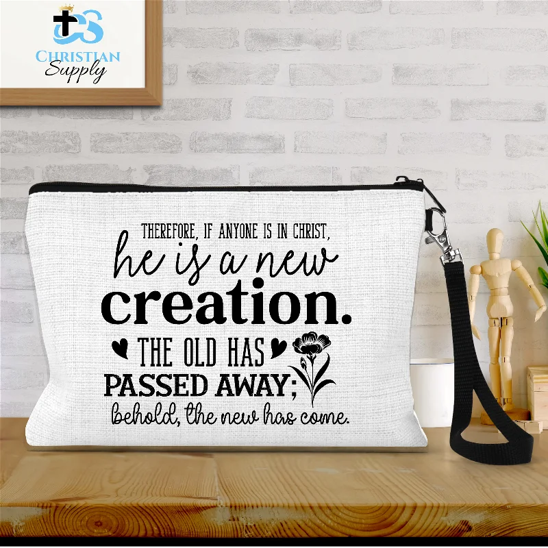 Anyone in Christ is a New Creation Wristlet Statement Bags At Unbelievable Discounts – Shop Today Anyone in Christ is a New Creation Wristlet Statement Bags At Unbelievable Discounts – Shop Today
