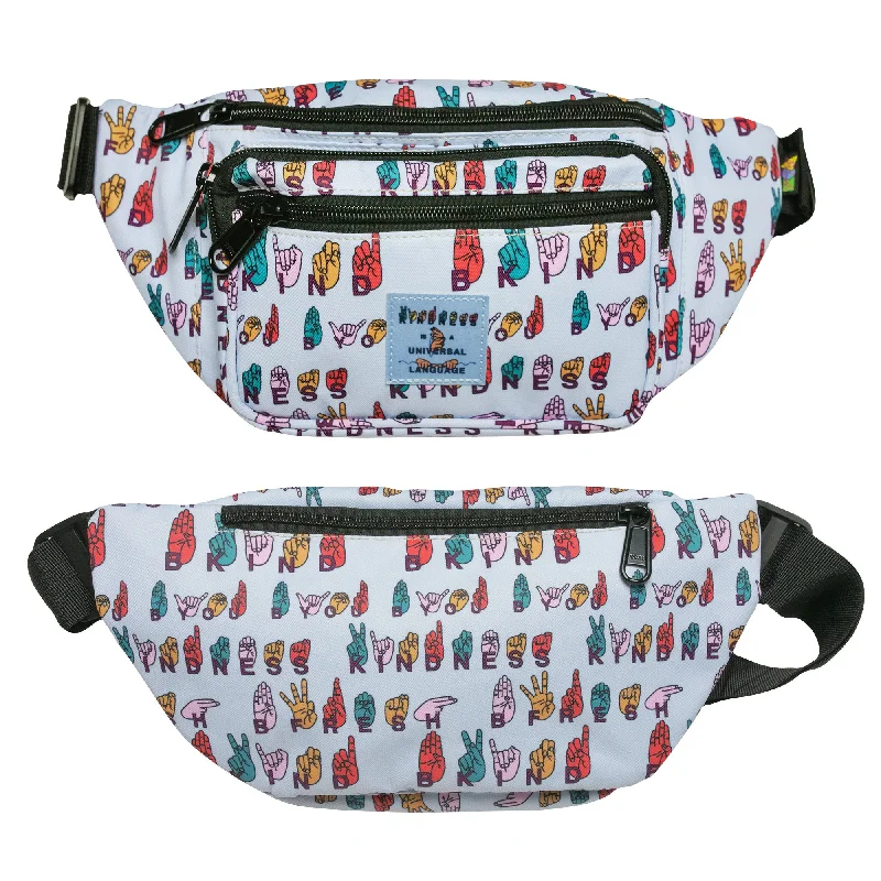 'I Saw The Sign' ASL - Fanny Pack Premium Bags, Special Prices