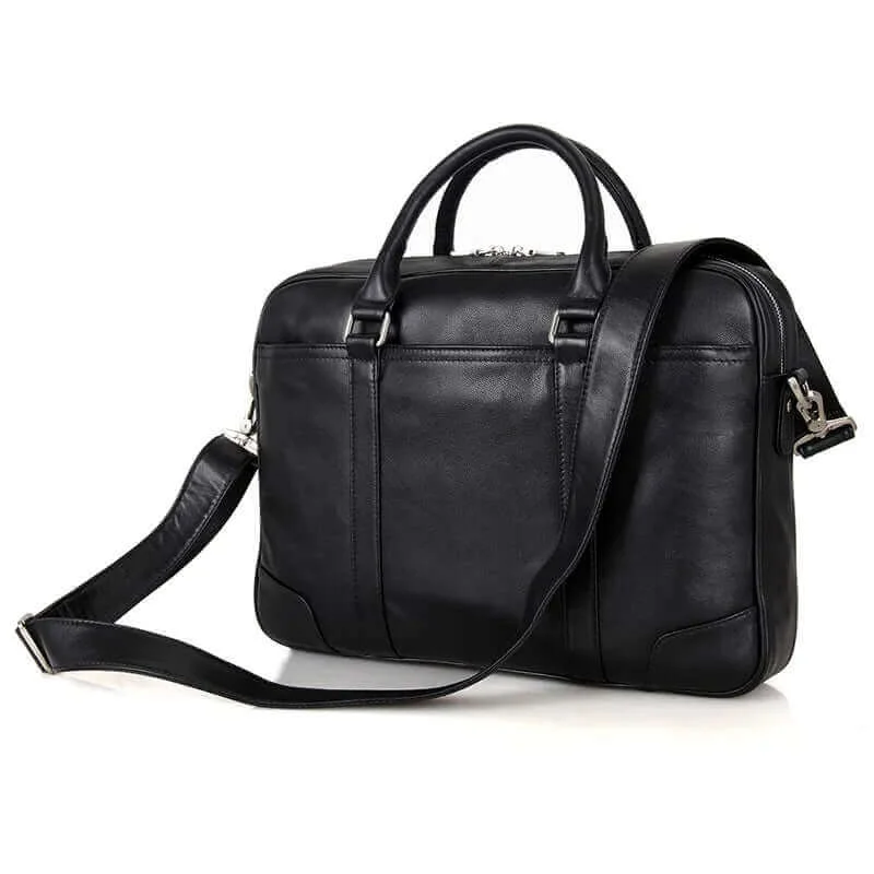 Black Leather Business Work Bag Briefcase - Versatile Elegance Exclusive Bag Deals – Perfect For Any Occasion Black Leather Business Work Bag Briefcase - Versatile Elegance Exclusive Bag Deals – Perfect For Any Occasion
