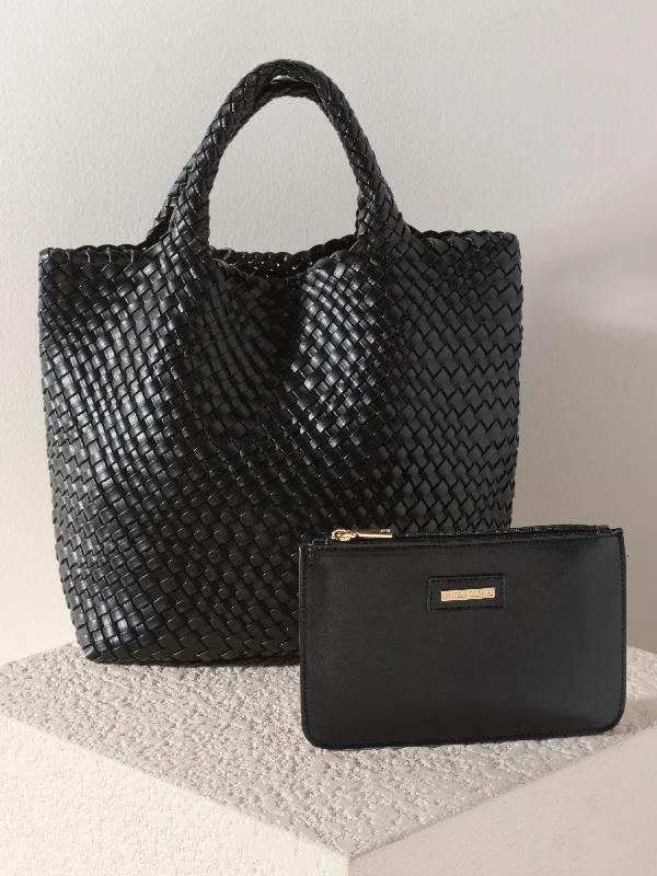Shiraleah Blythe Mini Tote, Black Fashionable Handbags, Limited-Time Deals