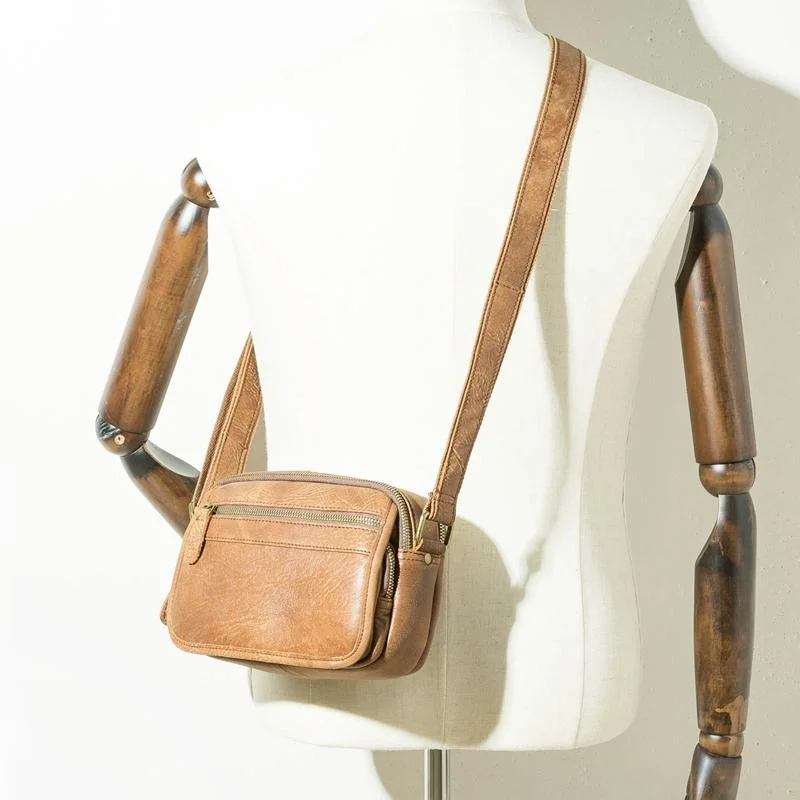 Brown Cool Leather Mens Side Bag Postman Bag Brown Small Messenger Bags Courier Bag for Men High-Fashion Handbags At Reduced Costs Brown Cool Leather Mens Side Bag Postman Bag Brown Small Messenger Bags Courier Bag for Men High-Fashion Handbags At Reduced Costs
