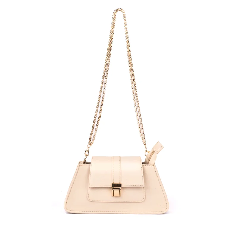 Champagne Biege Mini Baguette Bag Must-Have Bags, Big Discounts