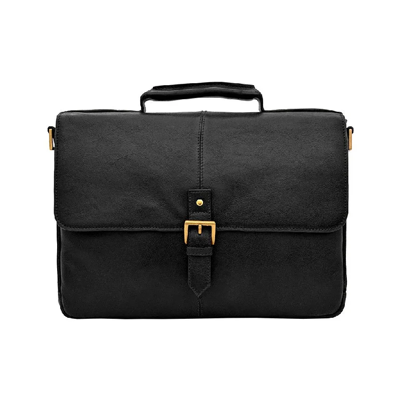 Charles Leather 15" Laptop Compatible Briefcase Premium Handbags At Unbeatable Markdowns Charles Leather 15" Laptop Compatible Briefcase Premium Handbags At Unbeatable Markdowns
