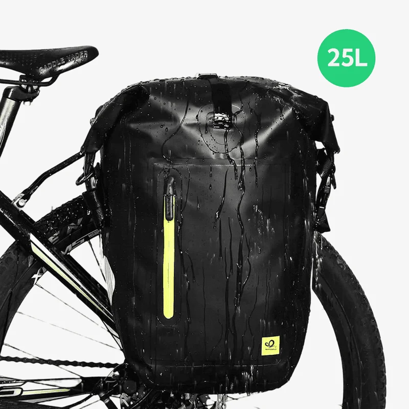 Waterfly Defender Waterproof Bike Rear Rack Bag (25L) Fashionable Handbags At Must-Have Prices Waterfly Defender Waterproof Bike Rear Rack Bag (25L) Fashionable Handbags At Must-Have Prices