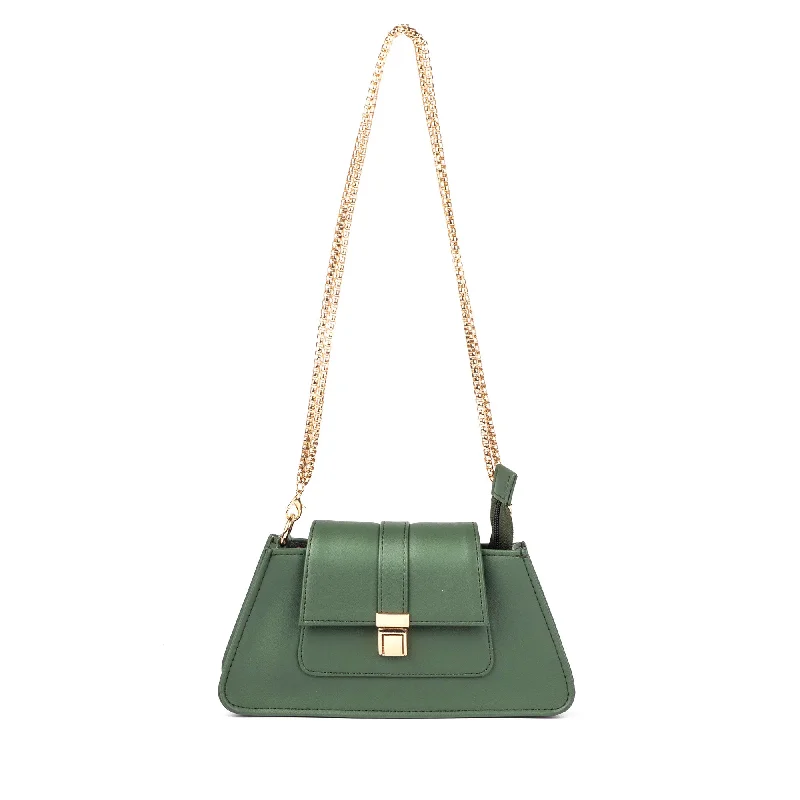 Emerald Elegance Mini Baguette Bag Handbag Deals For Every Occasion