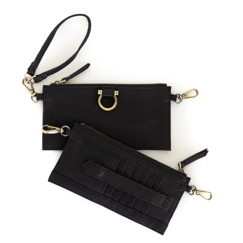 Black Raw Leather