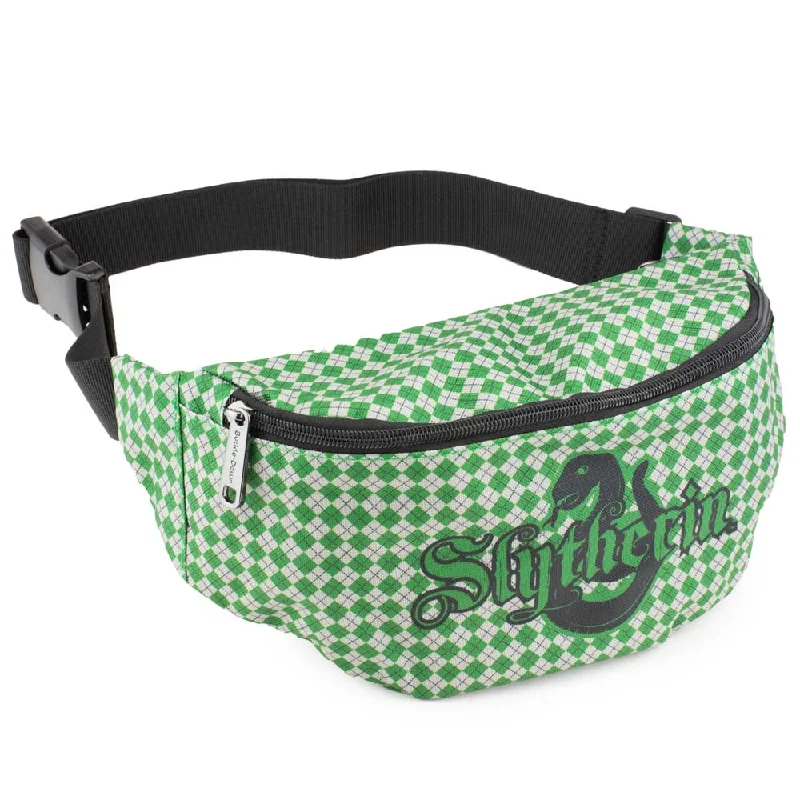 Fanny Pack - Harry Potter Slytherin Snake with Shield Argyle Gray Green Best Deals On Premium And Casual Bags – Act Fast Fanny Pack - Harry Potter Slytherin Snake with Shield Argyle Gray Green Best Deals On Premium And Casual Bags – Act Fast