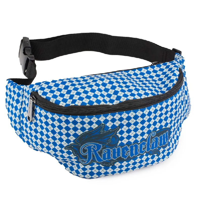 Fanny Pack - Harry Potter Ravenclaw Eagle with Shield Argyle Gray Blue Best Bag Sale Of The Season Fanny Pack - Harry Potter Ravenclaw Eagle with Shield Argyle Gray Blue Best Bag Sale Of The Season