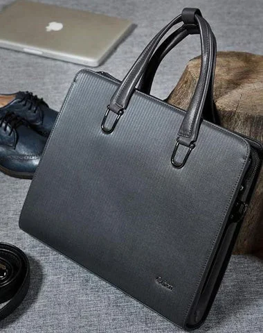 Black Leather Mens Cool Briefcases Work Bag Business Bag Laptop Bag for men Statement Bags, Shop Today Black Leather Mens Cool Briefcases Work Bag Business Bag Laptop Bag for men Statement Bags, Shop Today