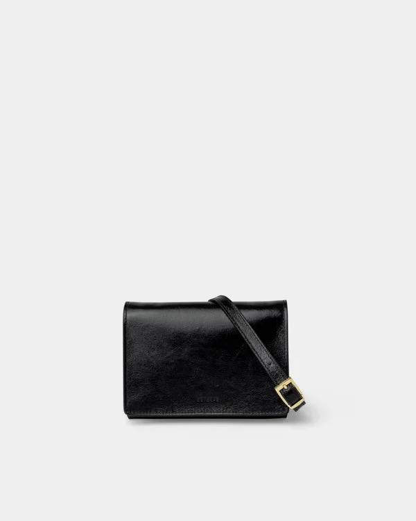 Isidora Mini Metallic Black Fashionable Handbags At Must-Have Prices