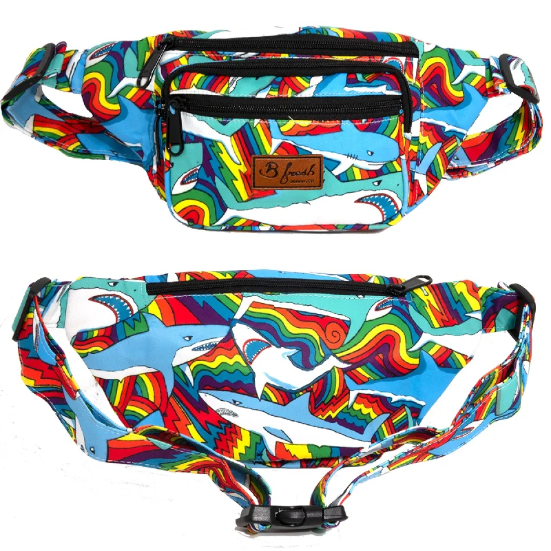 Jaws Rainbow -  Fanny Pack Fashionable Handbags, Limited-Time Deals