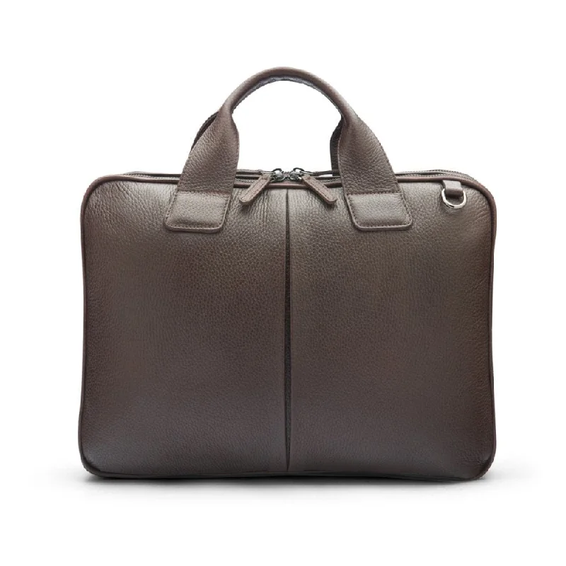 Kingston Leather 13” Laptop Briefcase - Brown With Gunmetal Trendy Backpacks With Big Discounts Kingston Leather 13” Laptop Briefcase - Brown With Gunmetal Trendy Backpacks With Big Discounts