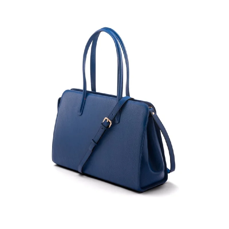 Ladies' Leather 15" Laptop Handbag - Cobalt Premium Handbags With A Touch Of Elegance Ladies' Leather 15" Laptop Handbag - Cobalt Premium Handbags With A Touch Of Elegance