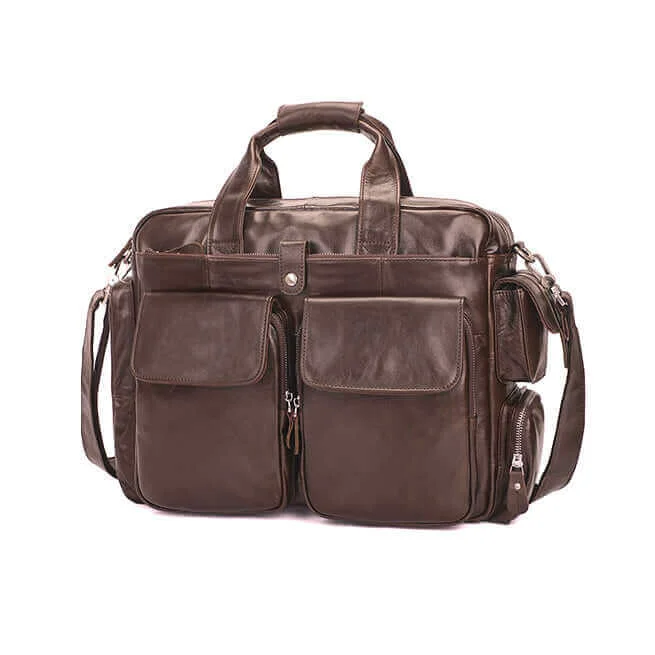 Genuine Leather Business 15.6 Inch Laptop Bag - Briefcase Huge Handbag Markdowns – Update Your Collection Now Genuine Leather Business 15.6 Inch Laptop Bag - Briefcase Huge Handbag Markdowns – Update Your Collection Now