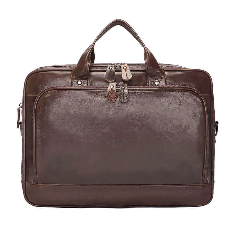 Leather Business Briefcase - Stylish Laptop Bag Handbag Deals For Every Occasion