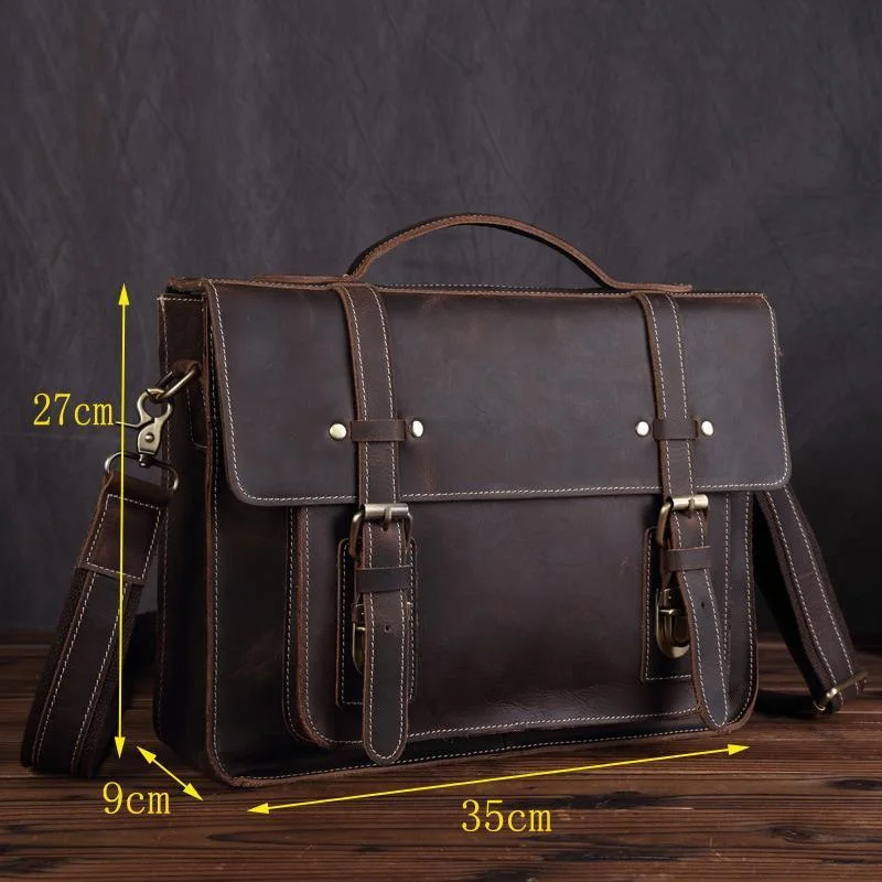 Leather Vintage Mens Briefcase Lawyer Briefcase Laptop Briefcase Business Briefcase For Men Fashion Bags, Limited Offer Leather Vintage Mens Briefcase Lawyer Briefcase Laptop Briefcase Business Briefcase For Men Fashion Bags, Limited Offer