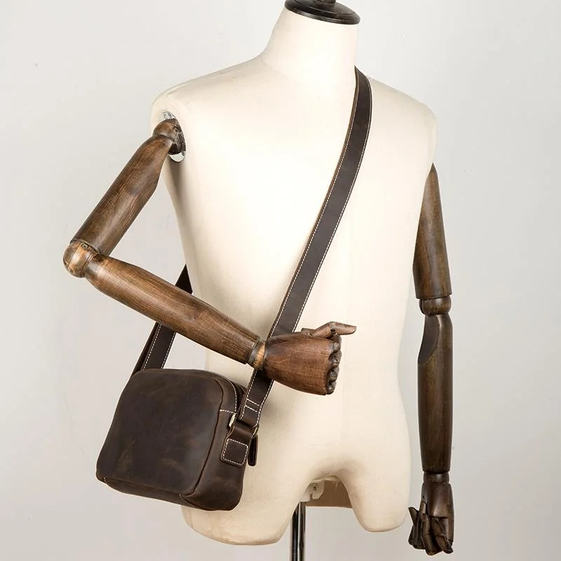 Coffee Cool Leather Side Bag Small Postman Bag Messenger Bag Courier Bag for Men Premium Handbags At Budget-Friendly Prices Coffee Cool Leather Side Bag Small Postman Bag Messenger Bag Courier Bag for Men Premium Handbags At Budget-Friendly Prices