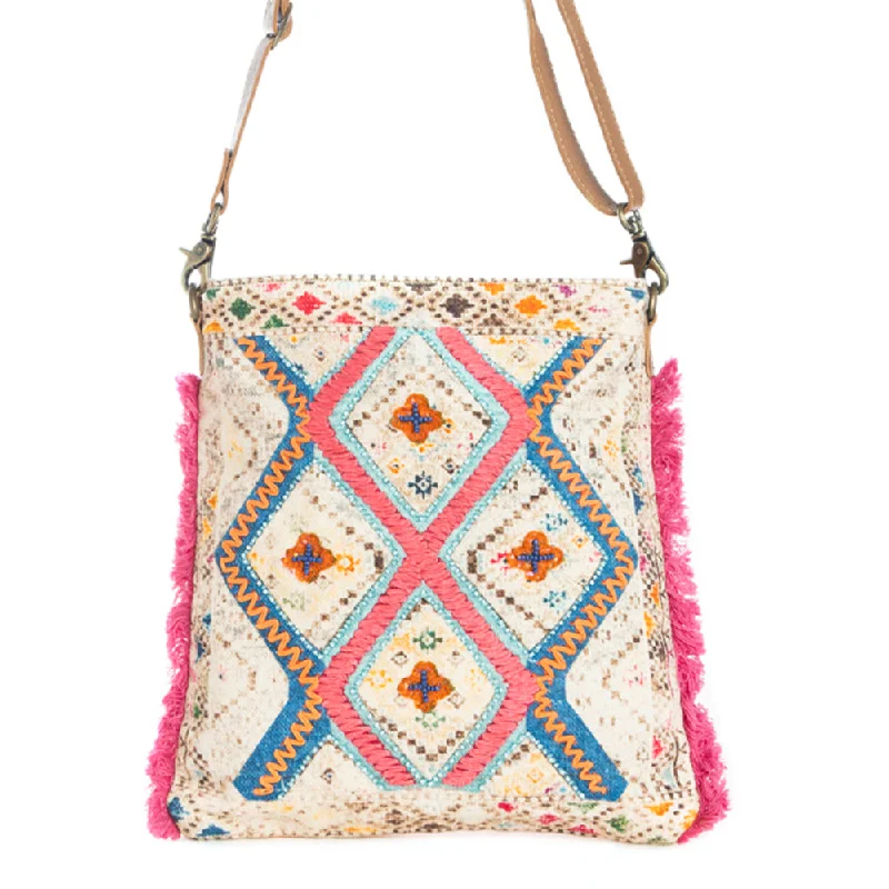 Quad Desert Blooms Messenger Bag Stylish Totes With Special Discounts