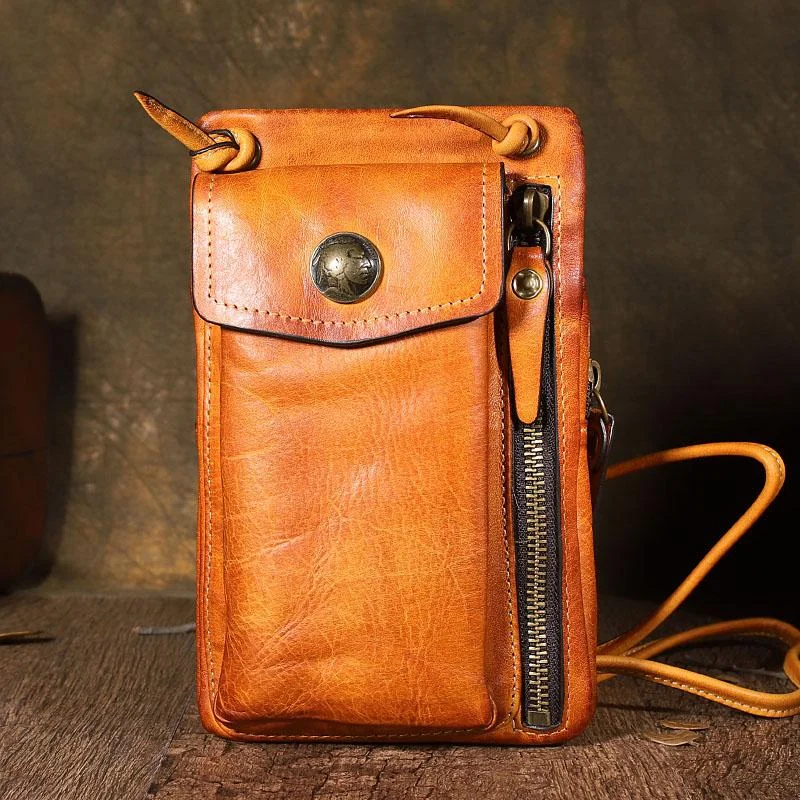 Handmade Leather Mens Brown MIni Side Bag Courier Bag Postman Phone Bag for men Chic And Affordable Bags – Grab Yours Today Handmade Leather Mens Brown MIni Side Bag Courier Bag Postman Phone Bag for men Chic And Affordable Bags – Grab Yours Today