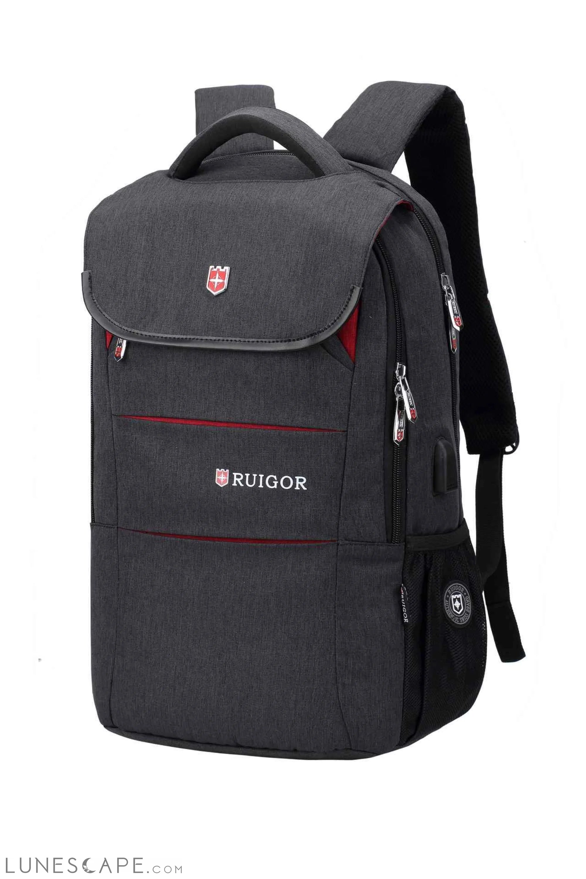 Organizer Laptop Backpack (Dark Grey) - RUIGOR Luxury Handbags At Budget-Friendly Rates Organizer Laptop Backpack (Dark Grey) - RUIGOR Luxury Handbags At Budget-Friendly Rates