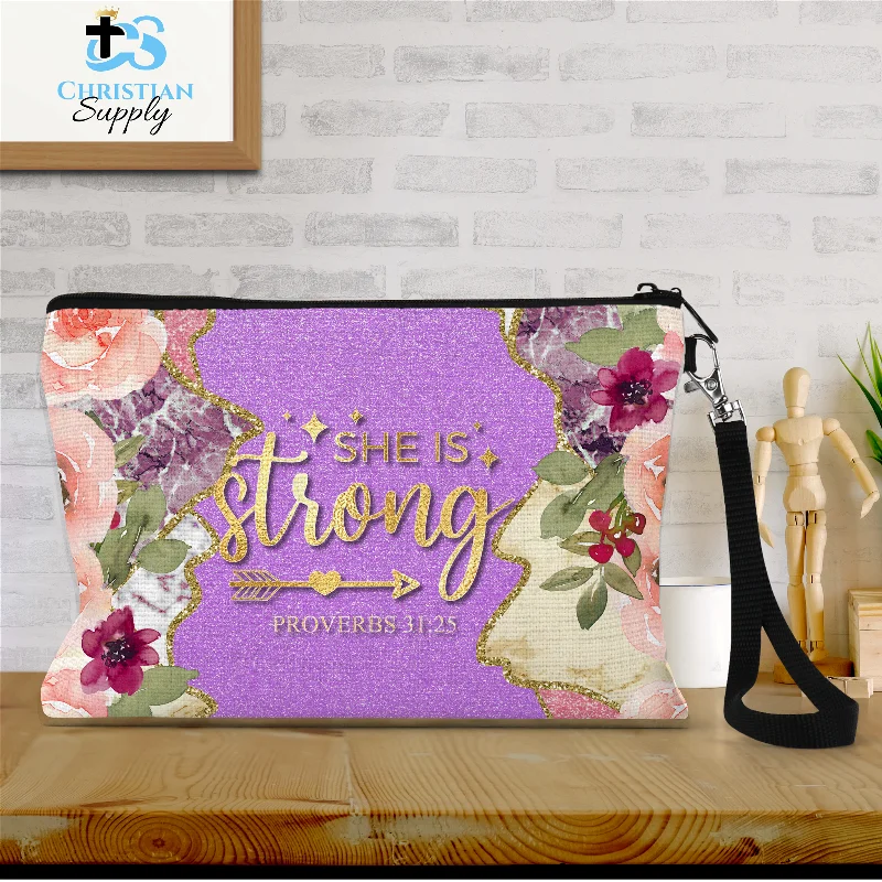 She is Strong 2 Wristlet Everyday Elegance At Lower Prices