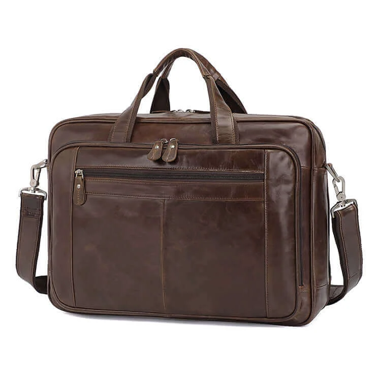 Spacious Genuine Leather Business Travel Laptop Bag Briefcase Your Perfect Bag At The Perfect Price Spacious Genuine Leather Business Travel Laptop Bag Briefcase Your Perfect Bag At The Perfect Price