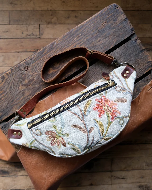 Tabitha Bag: Cream Floral Sleek And Stylish Handbags At Lower Prices